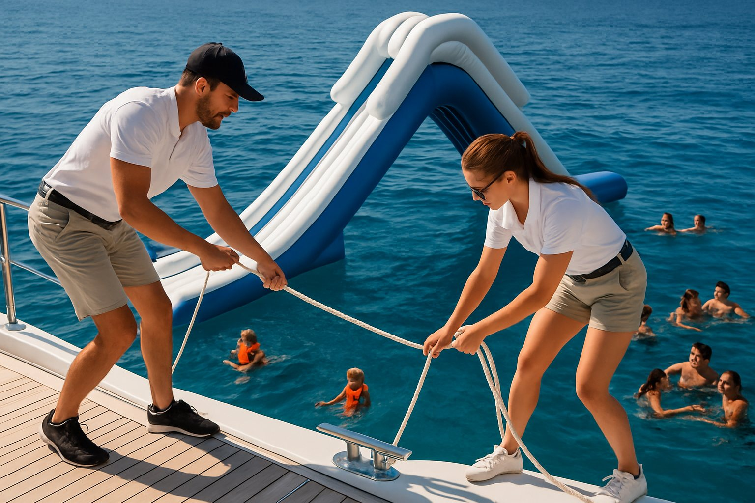 How to Install a Yacht Slide: Measure, Rig and Store It