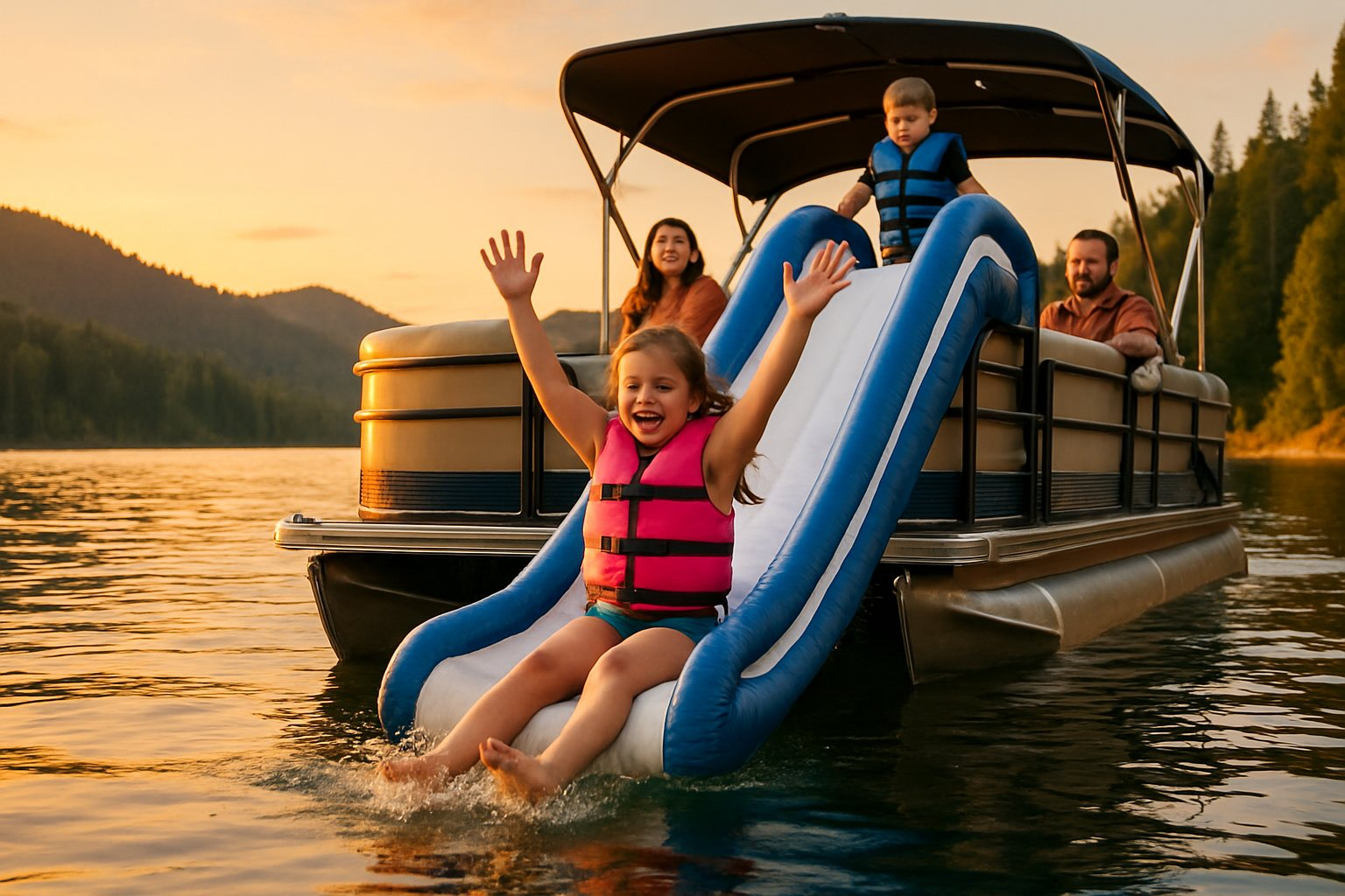 Inflatable Boat Slide or Fiberglass Slide? How to Choose